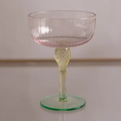 GLASS Aquarelle Coupe Set of 4 (Multi)