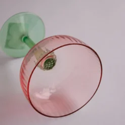 GLASS Aquarelle Coupe Set of 4 (Multi)