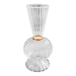 GLASS Cambridge Beth 6" Bud Vase Set of 2 (Clear)