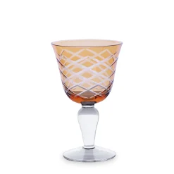 GLASS Carved Wine Set of 6 (Multi)