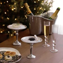 GLASS Venice Champagne Flute Set of 4 (Clear)