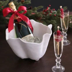 GLASS Venice Champagne Flute Set of 4 (Clear)