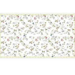 LINEN Gabrielle tablecloth 70 x120 (Floral)