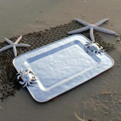 OCEAN Crab Medium Rectangular Tray