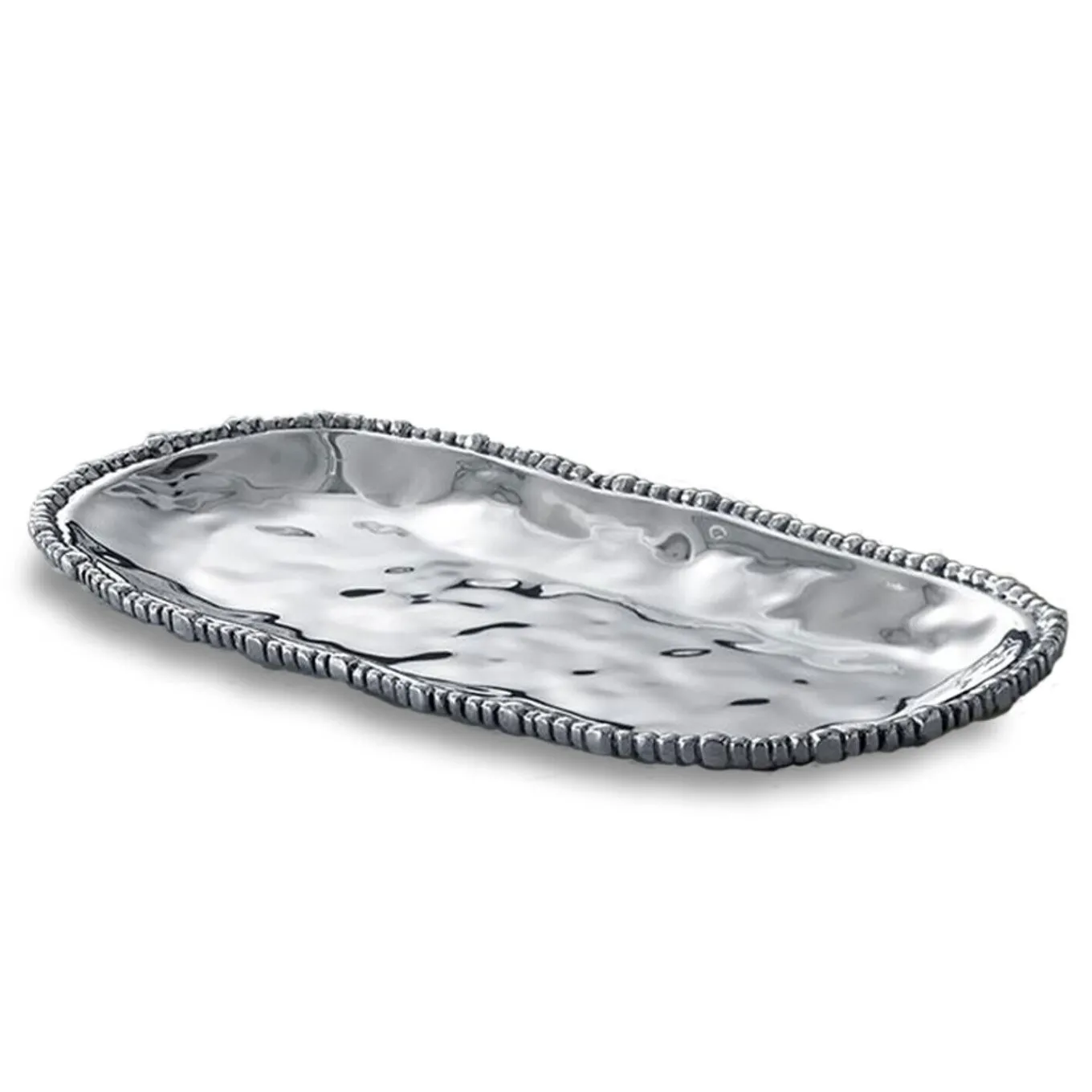 ORGANIC PEARL Nova Small Oval Platter
