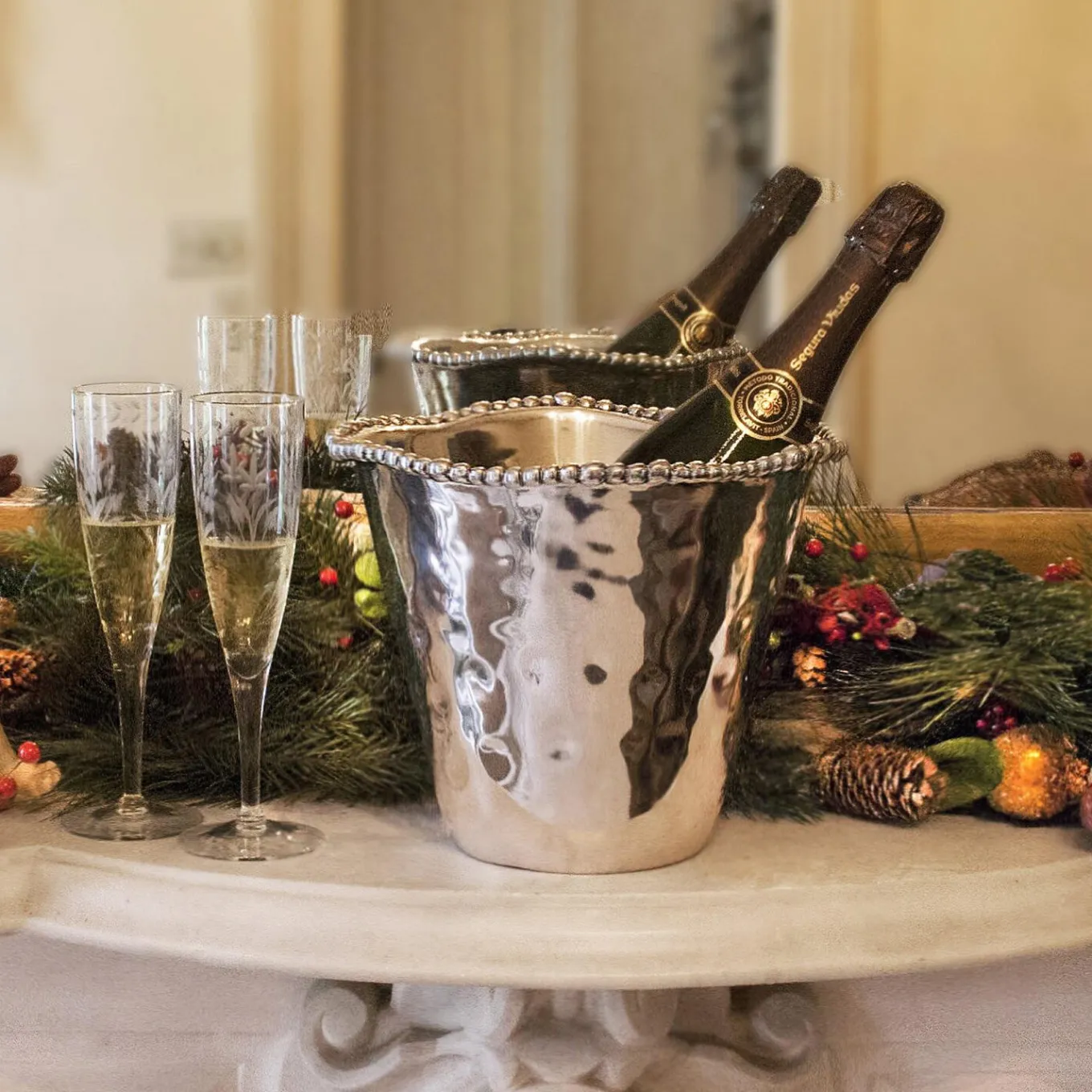 ORGANIC PEARL Orlando Ice Bucket-Vase