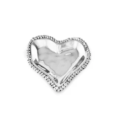 ORGANIC PEARL Small Heart Platter