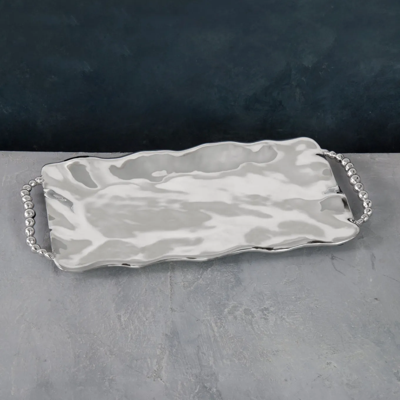 PEARL Perla Long Rectangular Tray with Handles