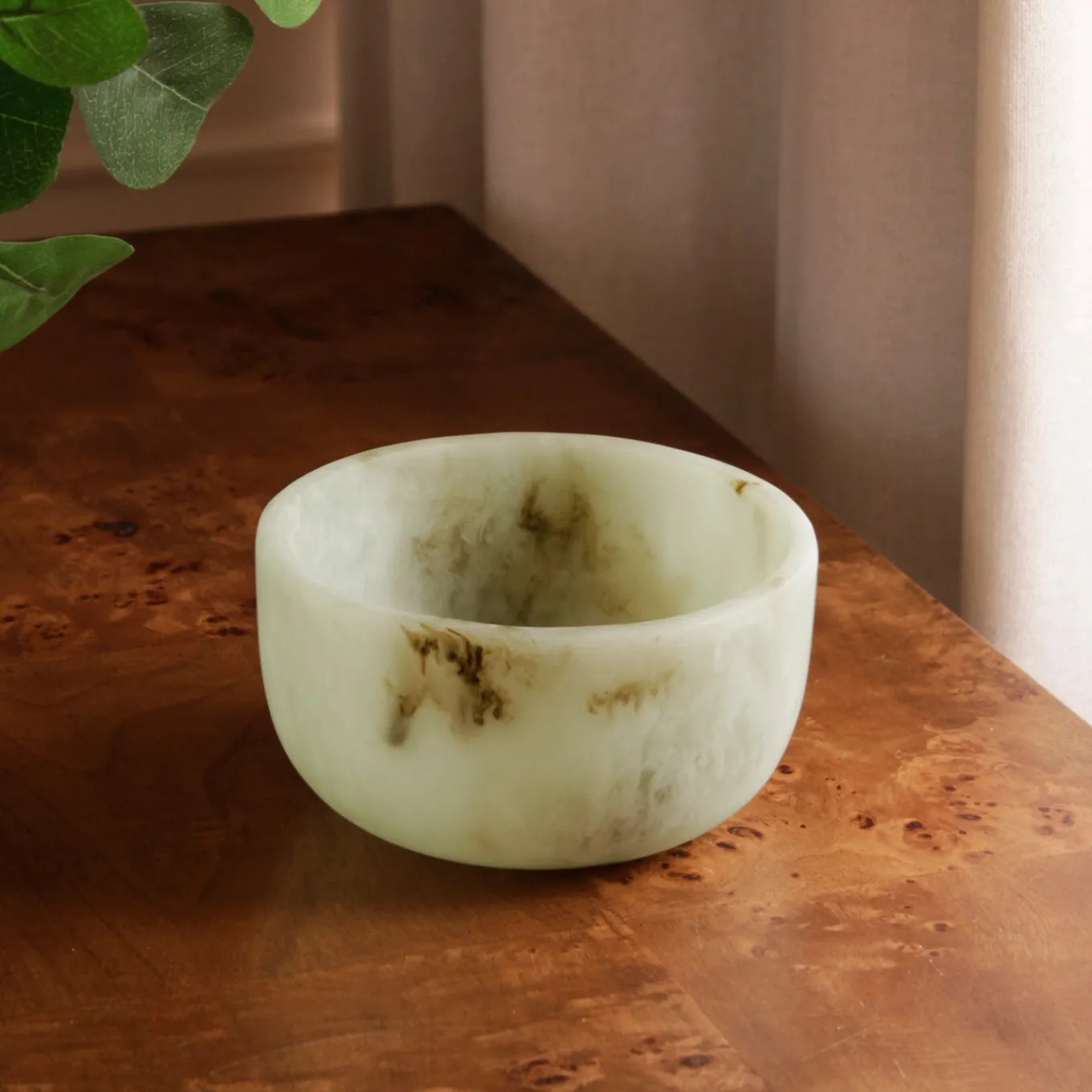 RESIN Giada Small Bowl Jade Swirl