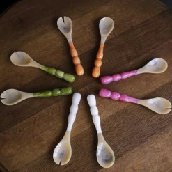 RESIN Rio Bubble Salad Servers (Pink)