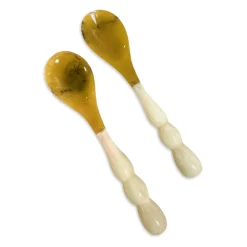RESIN Rio Bubble Salad Servers (White)