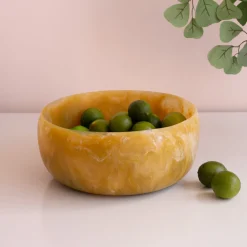 RESIN Sorbet Large Round Bowl Matcha