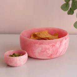 RESIN Sorbet Mini Round Bowl Raspberry