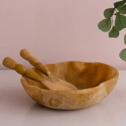 RESIN Sorbet Salad Servers Matcha