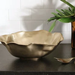 SIERRA MODERN Maia Large Bowl (Gold)