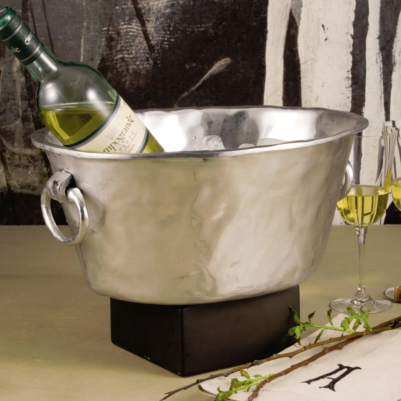 SOHO Large Ice Bucket with Handles