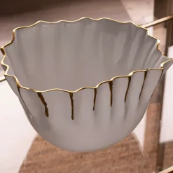 THANNI Mystic Ice Bucket (White and Gold)