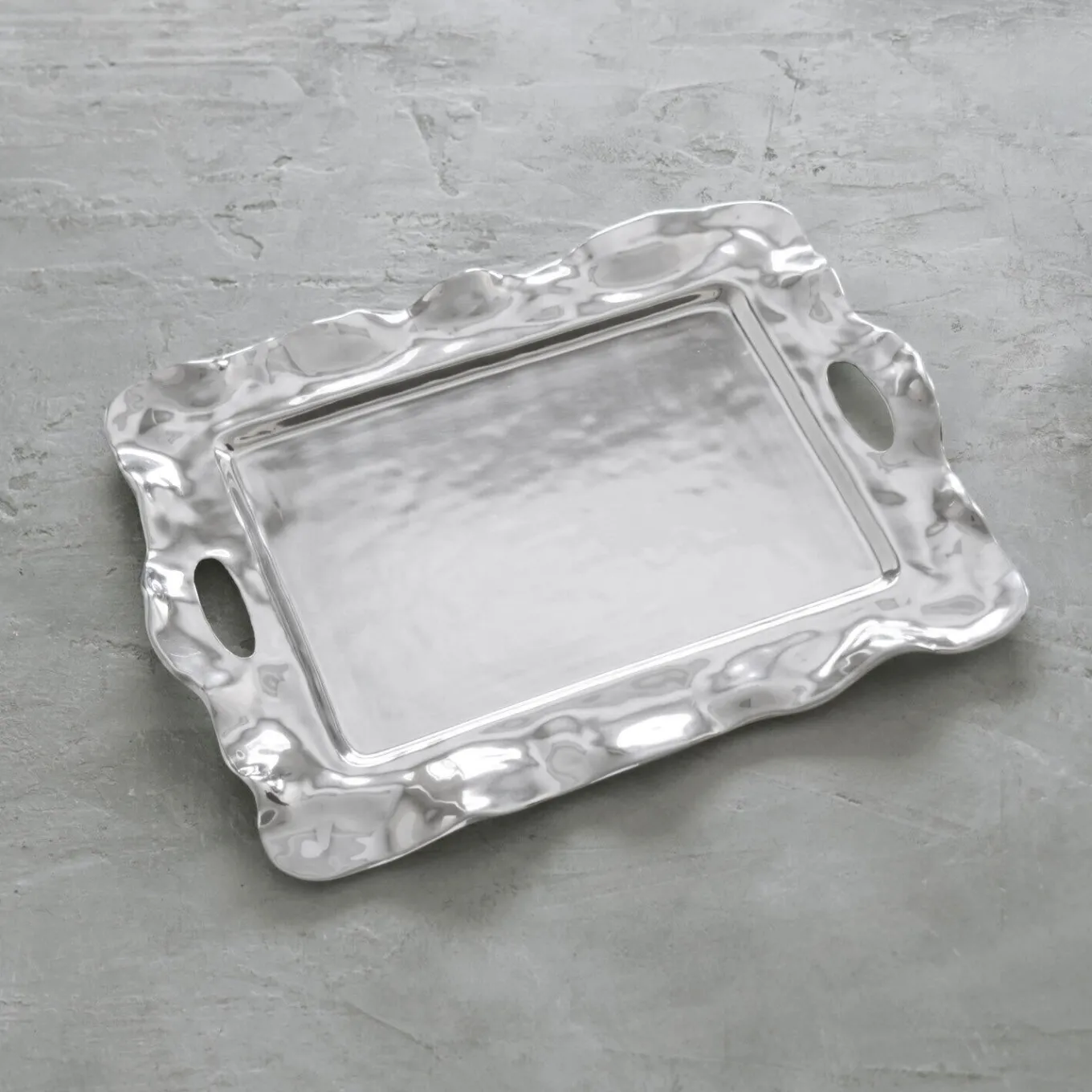 VENTO Rebecca Large Rectangular Tray with Handles