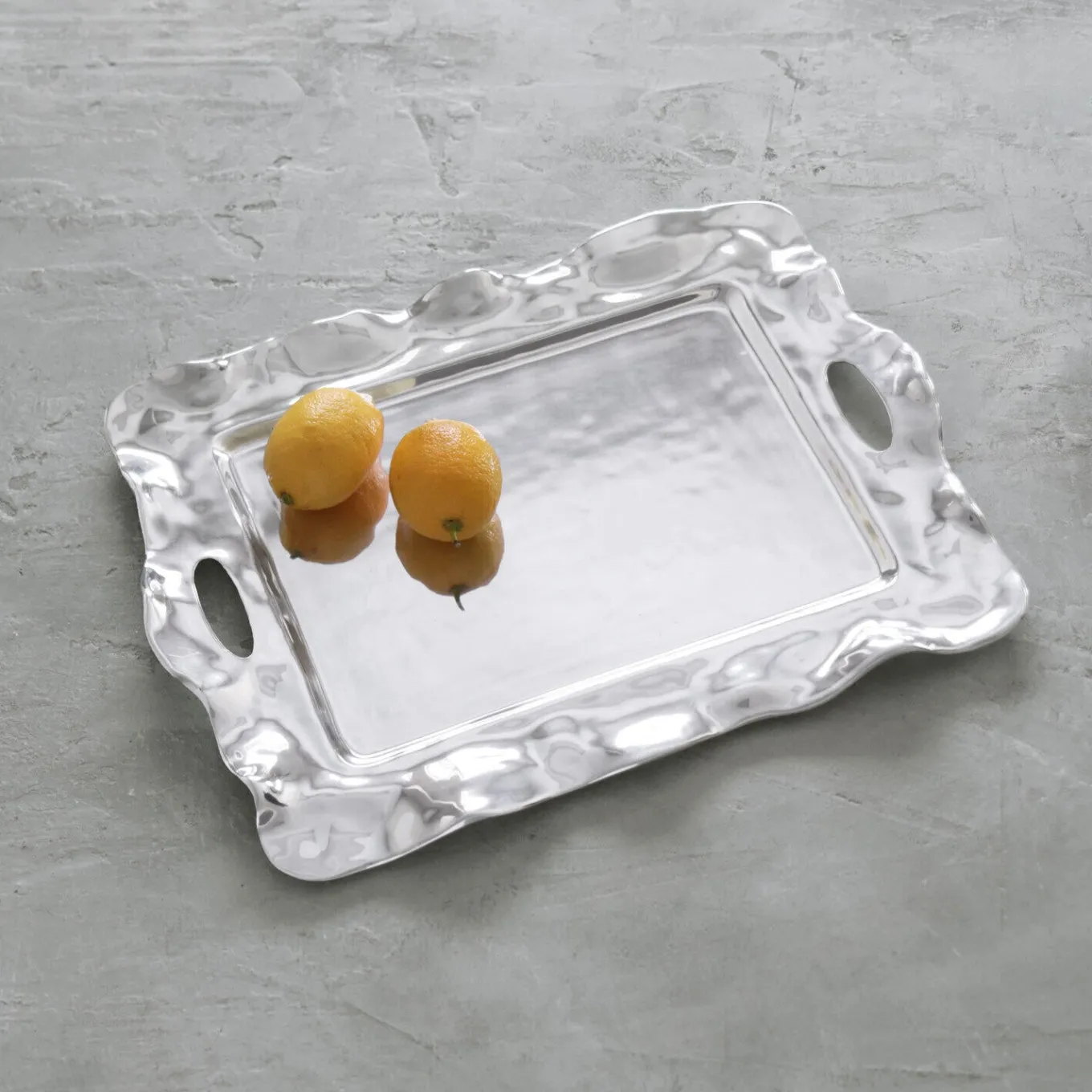 VENTO Rebecca Large Rectangular Tray with Handles