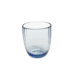 VIDA Acrylic Double Old Fashioned Set of 4 (Blue)
