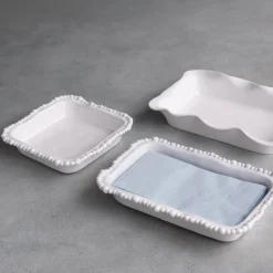 VIDA Alegria Beverage Napkin Holder (White)