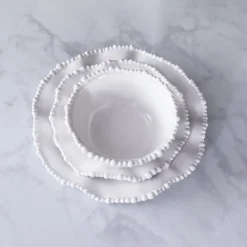 VIDA Alegria Cereal Bowl Set of 4 (White)