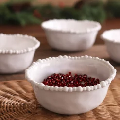 VIDA Alegria Cereal Bowl Set of 4 (White)