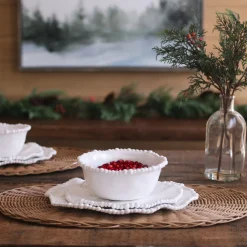 VIDA Alegria Cereal Bowl Set of 4 (White)