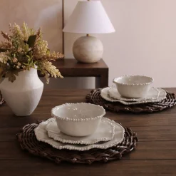 VIDA Alegria Dinner Plate Set of 4 (Sand)