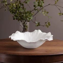 VIDA Alegria Extra Large Round Centerpiece (White)