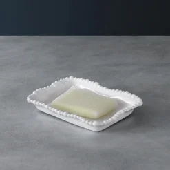 VIDA Alegria Kitchen Sponge Holder (White)