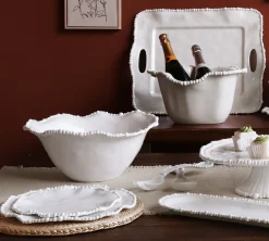 VIDA Alegria Large Bowl White