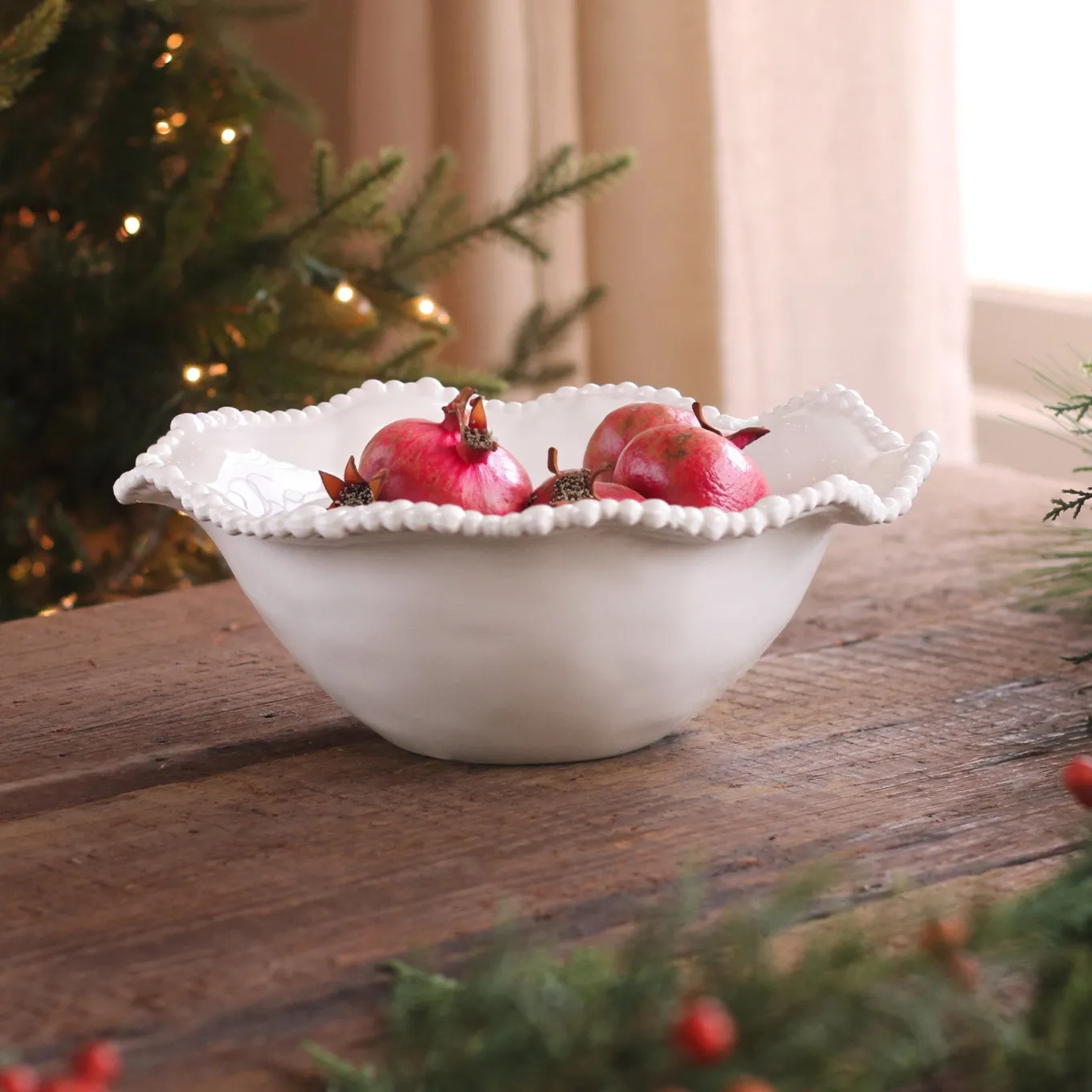 VIDA Alegria Large Bowl White