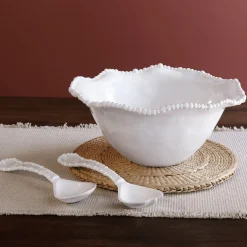 VIDA Alegria Large Bowl White