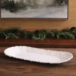 VIDA Alegria Large Oval Platter (White)