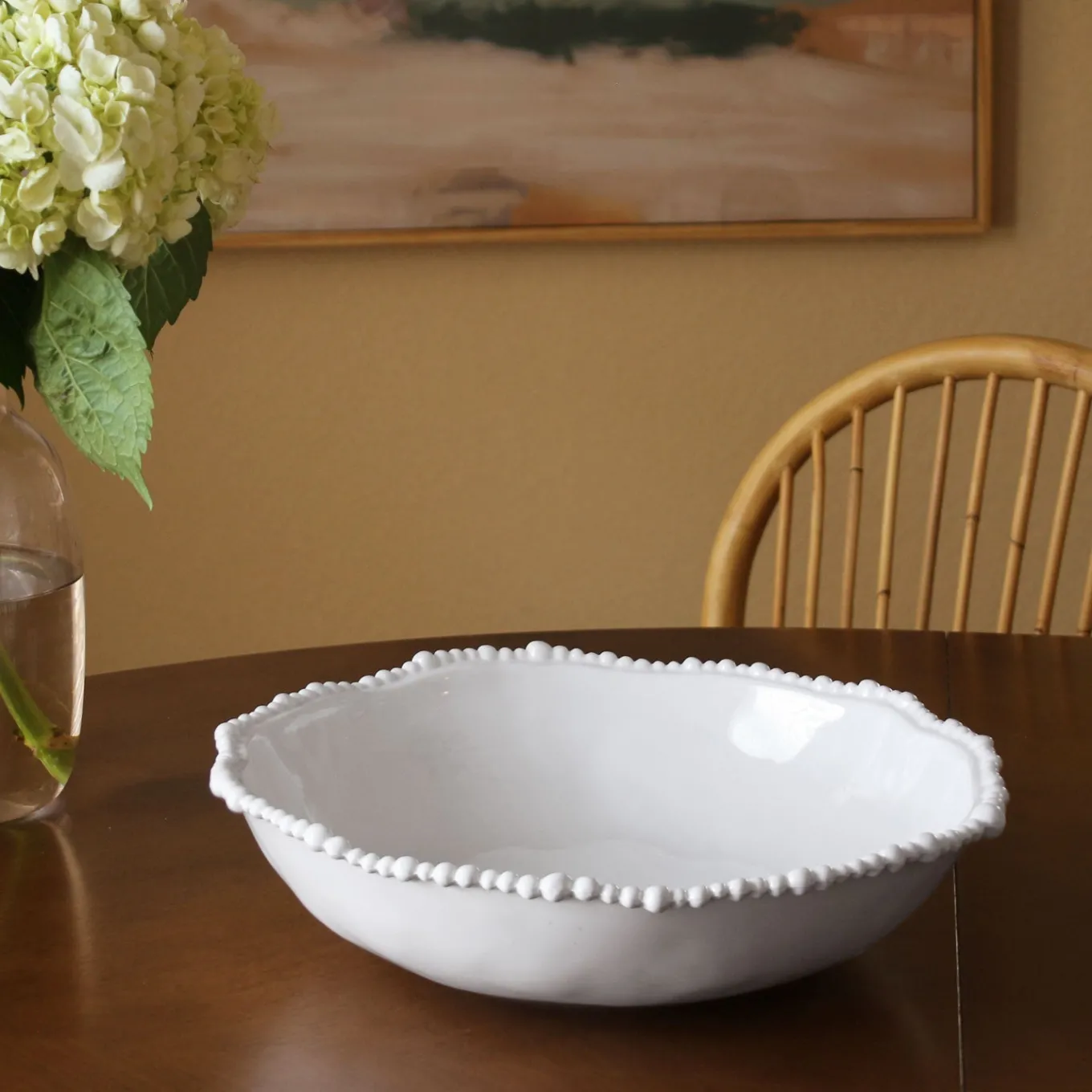 VIDA Alegria Large Pasta Bowl (White)