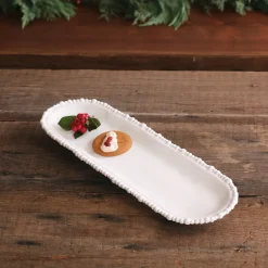 VIDA Alegria Medium Baguette Platter White