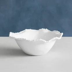 VIDA Alegria Medium Bowl White