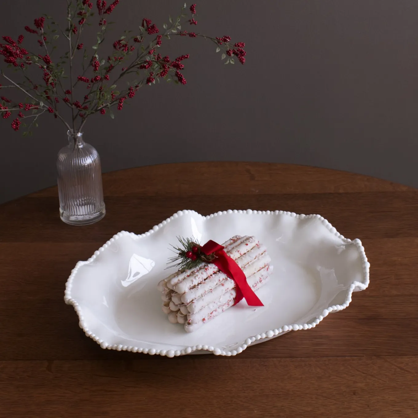 VIDA Alegria Oval Platter (White)