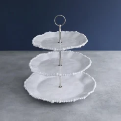 VIDA Alegria Triple Tiered Server (White)