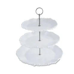 VIDA Alegria Triple Tiered Server (White)