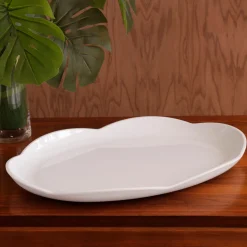VIDA Amelia Large Platter White