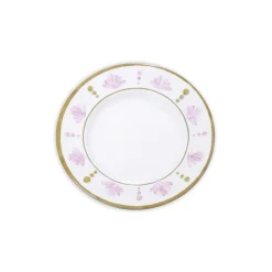 VIDA Athena Dinner Plate 11" Set of 4 (Pink and Green)