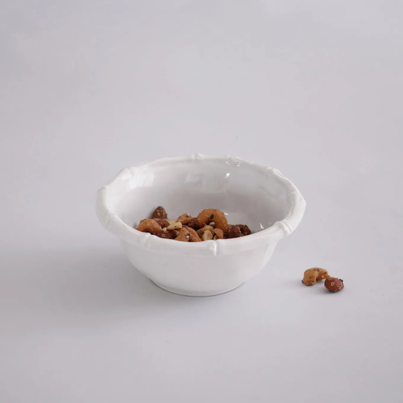 VIDA Bamboo Small Dip Bowl (White)