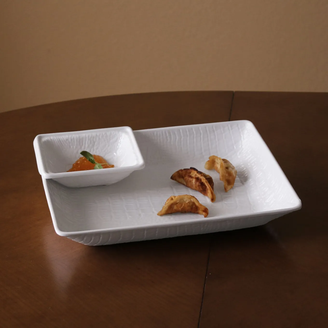 VIDA Croc Chip & Dip (White)