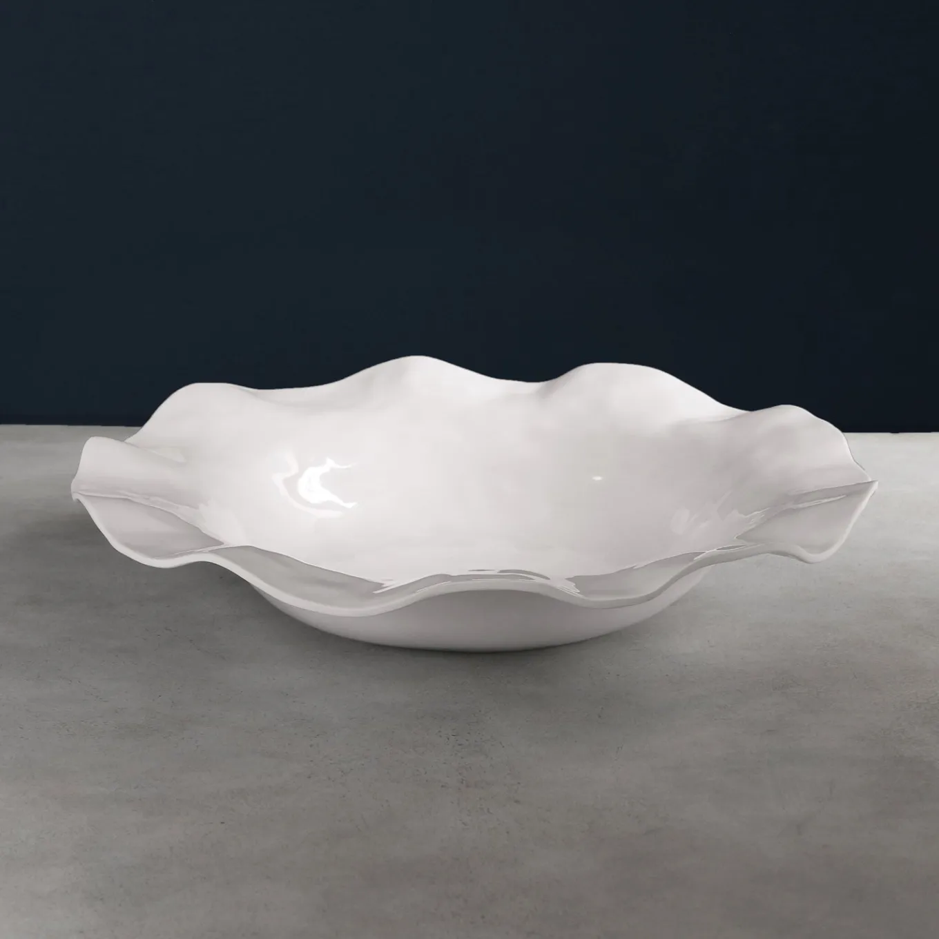 VIDA Havana Extra Large Bowl (White)