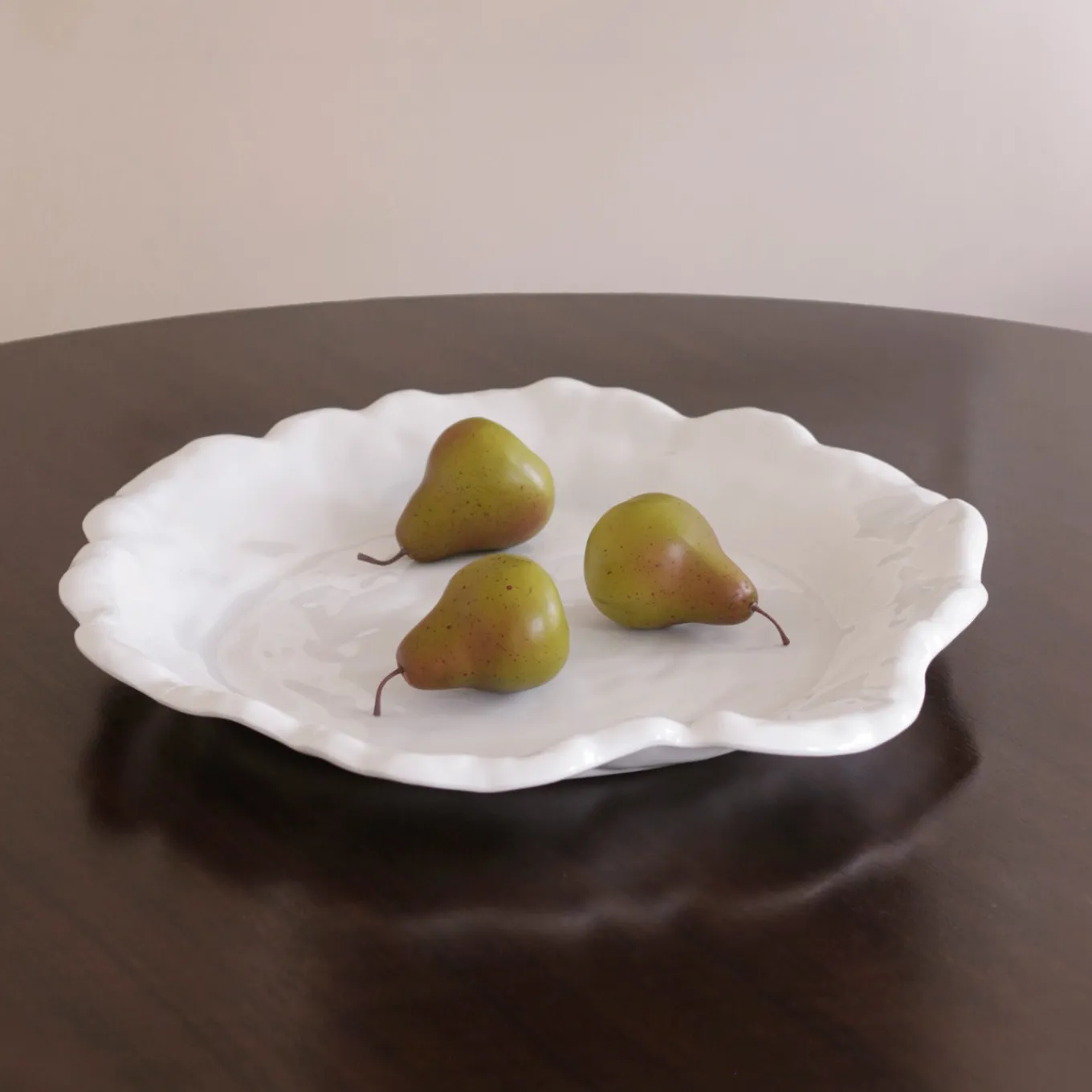 VIDA Havana Extra Large Round Platter (White)