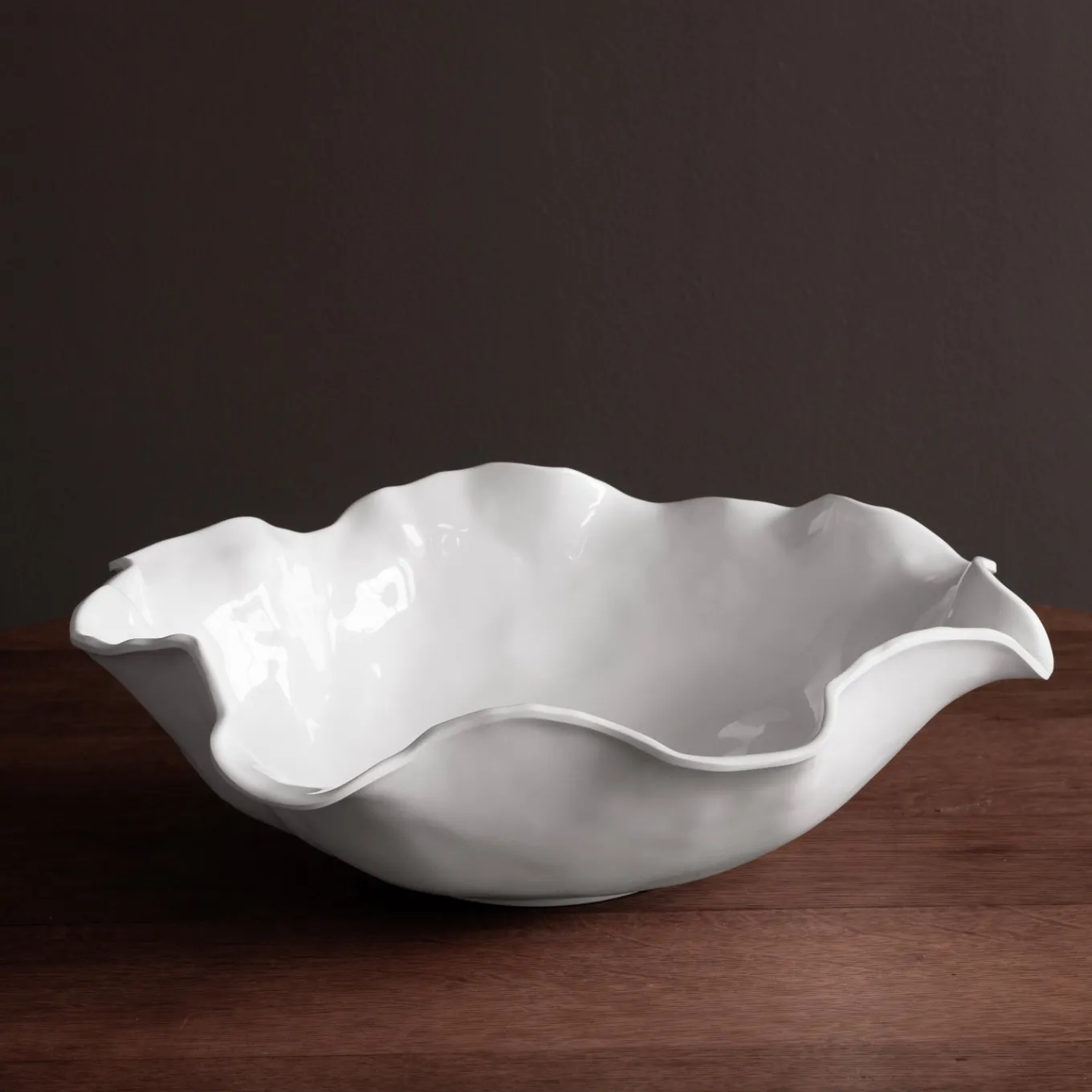 VIDA Havana Extra Large Round Centerpiece (White)