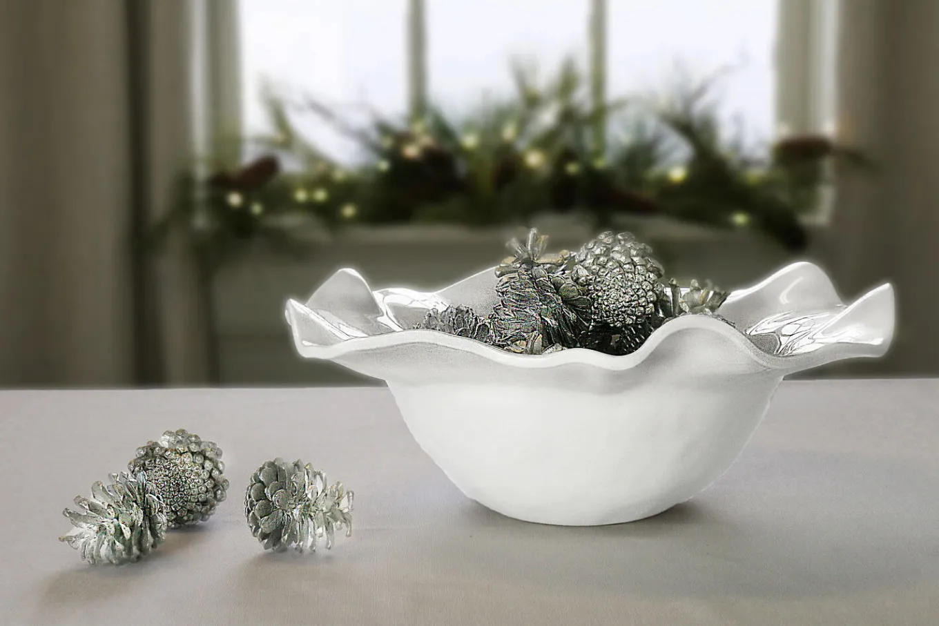 VIDA Havana Large Bowl (White)