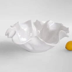 VIDA Havana Large Medusa Bowl (White)